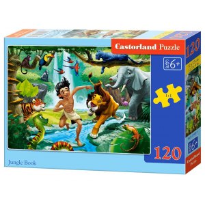 PUZZLE 120EL. JUNGLE BOOK