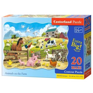 PUZZLE 20EL.MAXI ANIMALS FARM