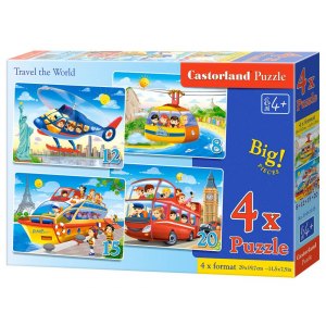 PUZZLE 4W1 TRAVEL THE WORLD