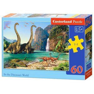 PUZZLE 60EL. DINOSAURS WORLD