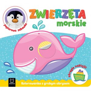 ZWIERZĘTA MORSKIE KOLOROWANKA