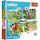 PUZZLE 4W1 DZIEŃ MICKIEGO
