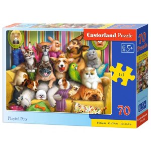 PUZZLE 70 PLAYFUL PETS