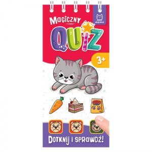 MAGICZNY QUIZ Z KOTKIEM 3+