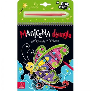 MAGICZNA DŻUNGLA ZDRAP. Z RYS.