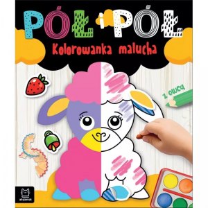 PÓŁ I PÓŁ KOL.MALUCHA Z OWCĄ