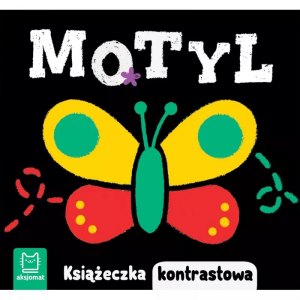 MOTYL KSIĄŻECZKA KONTRASTOWA