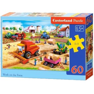 PUZZLE 60EL. WORK ON THE FARM