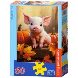 PUZZLE 60EL. CUTE FALL PIDGET